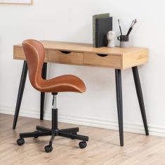 Neptun Oak Office Desk - Matt Wild Neptun Oak Office Desk - Matt Wild