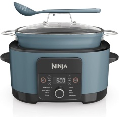 Ninja Foodi MC1001UK 8-in-1 Slow Cooker 8L - Sea Salt Grey Ninja Foodi MC1001UK 8-in-1 Slow Cooker 8L - Sea Salt Grey