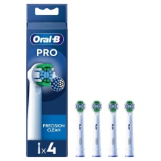 Oral B ORAEB20RX-4 Precision Clean X-Filaments Replacement Heads - Pack of 4 Oral B ORAEB20RX-4 Precision Clean X-Filaments Replacement Heads - Pack of 4