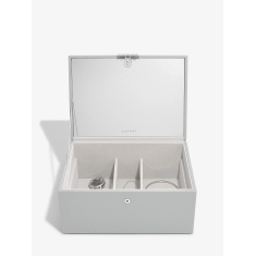 Stackers Two Tone Jewellery Box - Pebble Grey Stackers Two Tone Jewellery Box - Pebble Grey