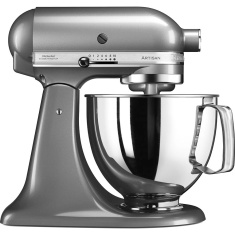 KitchenAid KSM125BCU Artisan Stand Mixer 4.8L - Contour Silver KitchenAid KSM125BCU Artisan Stand Mixer 4.8L - Contour Silver