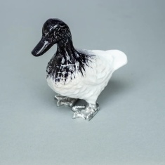 Tilnar Art Brushed White Duck - Large Tilnar Art Brushed White Duck - Large