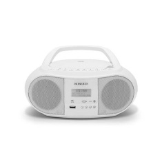Roberts Zoom Box 4 CD/DAB/FM Portable Radio - White Roberts Zoom Box 4 CD/DAB/FM Portable Radio - White