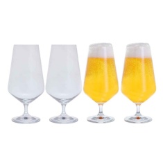 Dartington Cheers! Stemmed Beer Glass 550ml - Set of 4 Dartington Cheers! Stemmed Beer Glass 550ml - Set of 4