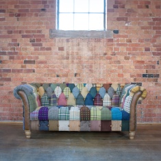 Jester Harlequin Patchwork 2 Seater Sofa Jester Harlequin Patchwork 2 Seater Sofa