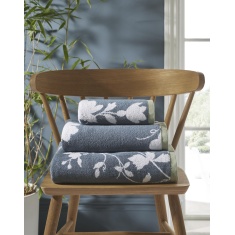 Laura Ashley Oriental Garden Towel - Dusky Seaspray Laura Ashley Oriental Garden Towel - Dusky Seaspray