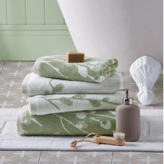 Laura Ashley Pussy Willow Towel - Hedgerow Laura Ashley Pussy Willow Towel - Hedgerow
