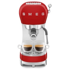 Smeg ECF02RDUK Espresso Coffee Machine 1L - Red
