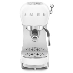 Smeg ECF02WHUK Espresso Coffee Machine 1L - White Smeg ECF02WHUK Espresso Coffee Machine 1L - White