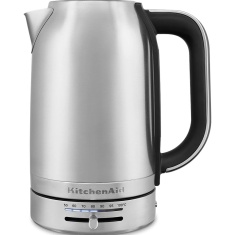 KitchenAid 5KEK1701BSX Variable Temperature 1.7L Kettle - Stainless Steel KitchenAid 5KEK1701BSX Variable Temperature 1.7L Kettle - Stainless Steel
