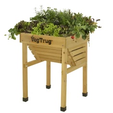 VegTrug Kids FSC 100% Raised Planter - Natural Wood VegTrug Kids FSC 100% Raised Planter - Natural Wood