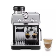 Delonghi EC9155.MB La Specialista Arte Bean To Cup Manual Coffee Machine - Silver Delonghi EC9155.MB La Specialista Arte Bean To Cup Manual Coffee Machine - Silver