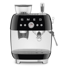 Smeg EGF03LUK 50S Style Retro EGF03 Bean-To-Cup Espresso Coffee Machine - Black