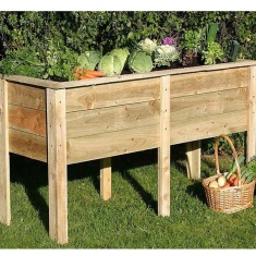 Zest Garden Deep Root Wooden Planter - 1.8m Zest Garden Deep Root Wooden Planter - 1.8m