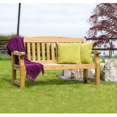 Zest Garden Emily 5ft 3 Seater Wooden Bench Zest Garden Emily 5ft 3 Seater Wooden Bench