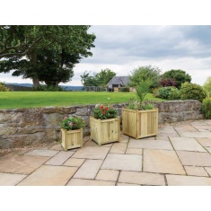 Zest Garden Holywell Wooden Planter Set Zest Garden Holywell Wooden Planter Set