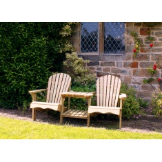 Zest Garden Lily Relax Wooden Double Seat Zest Garden Lily Relax Wooden Double Seat