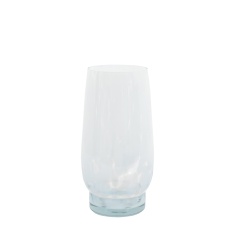 Lola Small Glass Vase - White Lola Small Glass Vase - White