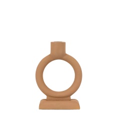 Rolo Candlestick - Caramel Rolo Candlestick - Caramel