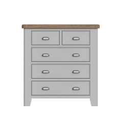 Hexham Painted Grey 2 Over 3 Chest of Drawers