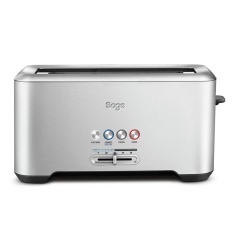 Sage BTA730 The Bit More 4 Slice Toaster - Stainless Steel Sage BTA730 The Bit More 4 Slice Toaster - Stainless Steel