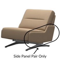 Stressless Stella Side Panel Pair Stressless Stella Side Panel Pair
