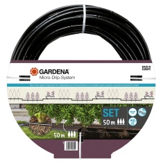 Gardena Micro-Drip Irrigation Hedge/Bush Set - 50m Gardena Micro-Drip Irrigation Hedge/Bush Set - 50m