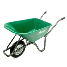 Webb Poly Body Wheelbarrow - 150kg / 90L Webb Poly Body Wheelbarrow - 150kg / 90L