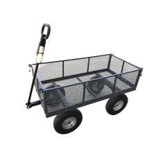 The Handy THDLGT 400kg Garden Trolley with Liner & Tool Tray
