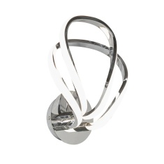 BHS Alvar 2 Light Petals Wall Light - Chrome BHS Alvar 2 Light Petals Wall Light - Chrome