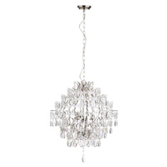 BHS Lisa 3 Light Pendant Ceiling Light - Nickel BHS Lisa 3 Light Pendant Ceiling Light - Nickel