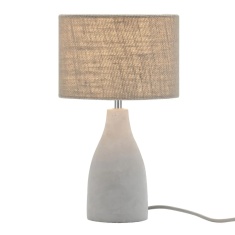 BHS Marcus Concrete Mini Table Lamp - Nickel BHS Marcus Concrete Mini Table Lamp - Nickel