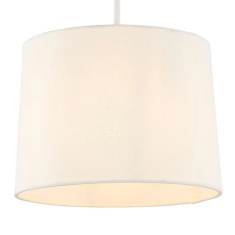 BHS Mira Easy Fit Linen Light Shade 25cm - Natural BHS Mira Easy Fit Linen Light Shade 25cm - Natural