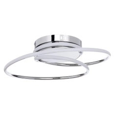BHS Pei Rings LED Flush Ceiling Light - Chrome BHS Pei Rings LED Flush Ceiling Light - Chrome