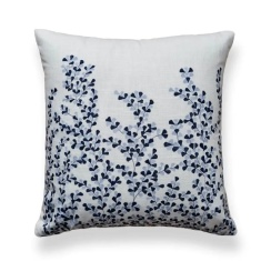 BHS Floral Embroidery Cushion 50cm - Navy BHS Floral Embroidery Cushion 50cm - Navy