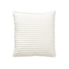 BHS Ribbon Velour Cushion 45cm - Cream BHS Ribbon Velour Cushion 45cm - Cream