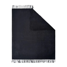 BHS Chenille Throw 127x152cm - Charcoal BHS Chenille Throw 127x152cm - Charcoal