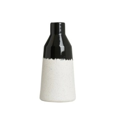 BHS Bottle Shape Ceramic Texture Vase - Black BHS Bottle Shape Ceramic Texture Vase - Black