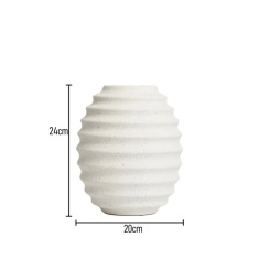 BHS Small Beehive Ceramic Vase - Cream BHS Small Beehive Ceramic Vase - Cream
