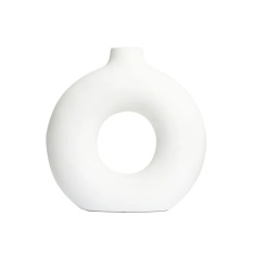 BHS Holey Ceramic Vase - White BHS Holey Ceramic Vase - White