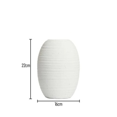 BHS Small Textured Cermaic Vase - Cream BHS Small Textured Cermaic Vase - Cream