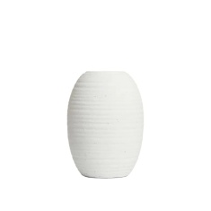 BHS Small Textured Cermaic Vase - Cream BHS Small Textured Cermaic Vase - Cream