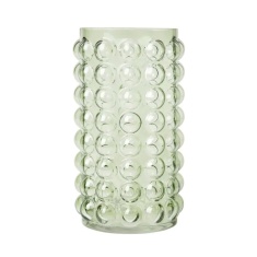 BHS Medium Bobble Glass Vase - Green BHS Medium Bobble Glass Vase - Green