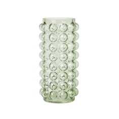 BHS Small Bobble Glass Vase - Green BHS Small Bobble Glass Vase - Green