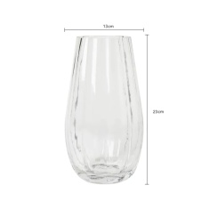 BHS Tulip Glass Vase - Clear BHS Tulip Glass Vase - Clear