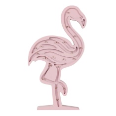 BHS Glow Wooden Flamingo Table Light - Pink BHS Glow Wooden Flamingo Table Light - Pink