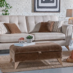 Liberty Legged Ottoman Footstool Liberty Legged Ottoman Footstool