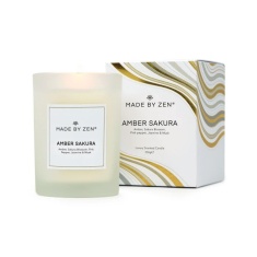 Made By Zen Amber Sakura Signature Scented Candle - 250g Made By Zen Amber Sakura Signature Scented Candle - 250g