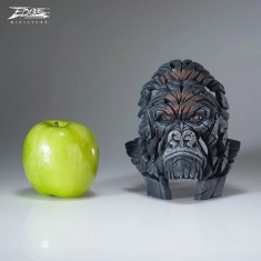 Edge Gorilla Bust Miniature Sculpture