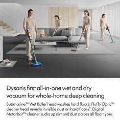 Dyson V15S Detect Submarine Wet & Dry Cleaner - Yellow/Nickel